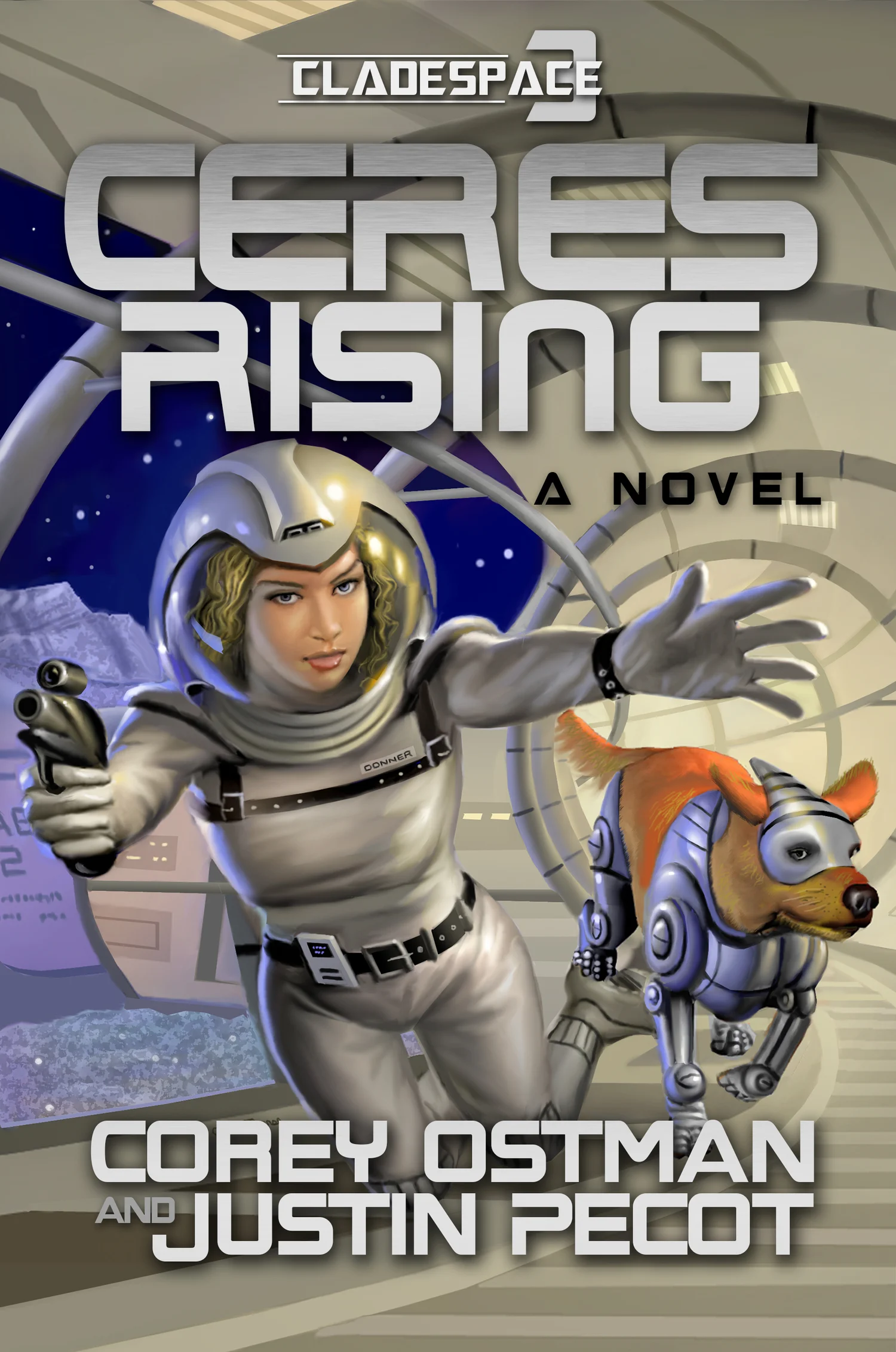 Book cover for Ceres Rising by Corey Ostman